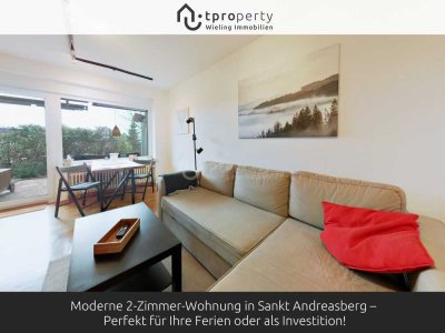 Moderne 2-Zimmer-Wohnung in Sankt Andreasberg – Perfekt für Ihre Ferien oder als Investition!