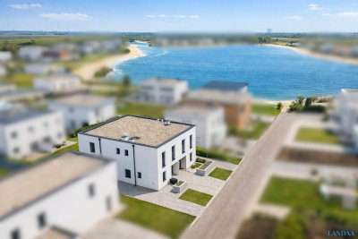 +EINZIGARTIG+ Wohnen am See: Schlüsselfertige 4-Zimmer-Doppelhaushälfte in Parndorf!