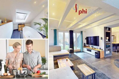 PHI AACHEN - Moderne 3-Zimmer Wohnetage im Loft-Stil mit Dachloggia in ruhiger Lage von Stolberg!