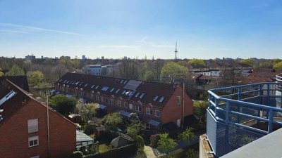 Bester Blick auf Bremen - Penthouse Whg. mit 2 Stellplätzen