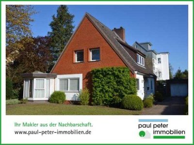 Einfamilienhaus mit Wintergarten und Kellergeschoss in Neumünsters beliebtem Malerviertel