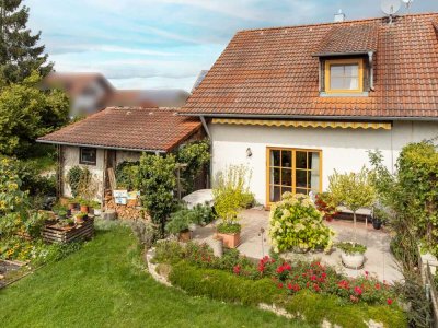Ruhige Doppelhaushälfte im Grünen