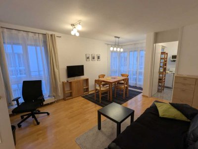 Teilmöblierte 2-Zimmerwohnung in der Lerchenau