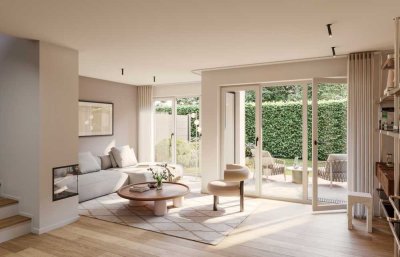 ELEGANTES DOPPELHAUS MIT ERSTKLASSIGER AUSSTATTUNG IN BEGEHRTER LAGE - NEUBAU/ERSTBEZUG