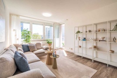 FREIBURG-WEINGARTEN - GROSSZÜGIGE 3-ZIMMER-WOHNUNG MIT FERNBLICK & GARAGE