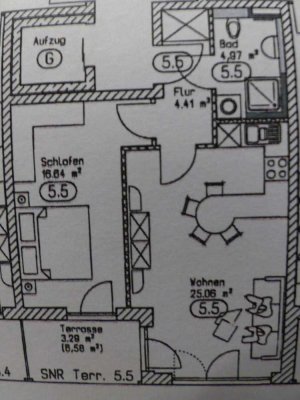Moderne 2-Zimmer Wohnung mit Terrasse und Garten in sehr guter Lage