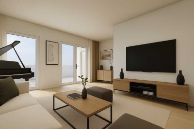 Exklusives Penthouse mit Panoramaausblick und großzügiger Dachterrasse in Weilheim