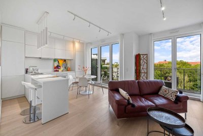 Möbliertes Penthouse mit Terrasse und Klimaanlage - Maximal 1 Jahr