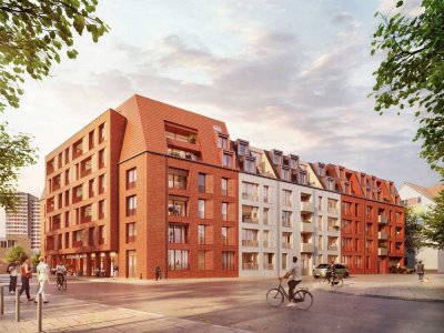 Erstbezug! Helle 1 Zimmer Wohnung mit sonniger Süd Loggia – Eleonorenhof Hannover-Linden Mitte