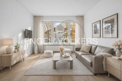 Exklusives City-Refugium im Frankfurter Westend: modernisiertes Zwei‑Zimmer‑Apartment mit Einbauk...