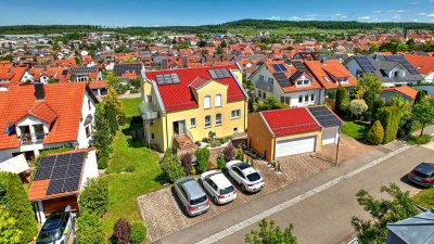 Komfortable 5-Zi.-Wohnung im EG-Hochparterre mit Garten