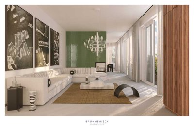 Exklusives Design Penthouse - tolle Dachterassse - Panoramafensterfronten