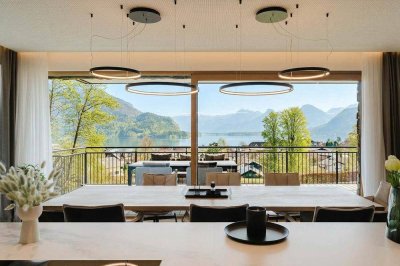 Der Wolfgangsee liegt Ihnen zu Füßen!4-Zimmer Terrassenwohnung in St. Gilgen