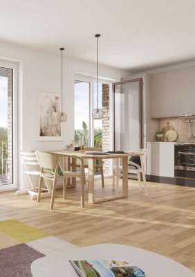 Neubau 3 Zimmer Wohnung im Grünen