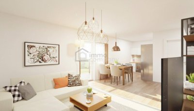 Seniorenwohnungen mit +PLUS+ in wunderbarer Grünruhelage / Top 5 - 2.OG - 81 m² - 3 Zimmer – Balkon - Garage / Bezug 2026