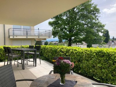 Möbliertes Wohnen auf Zeit - moderne Terrassenwohnung in ruhiger Lage von Überlingen