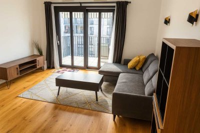 Neubauwohnung in Köln Ehrenfeld. Modernes Wohnen über den Dächern Ehrenfelds mit Balkon