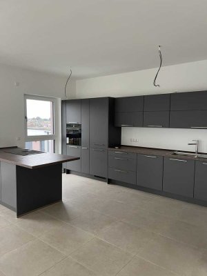Penthouse mit Blick über Büdingen.