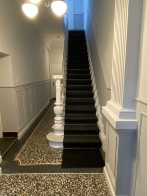 Freundliche Altbau- 3-Zimmer-Wohnung mit Terrasse in Krefeld