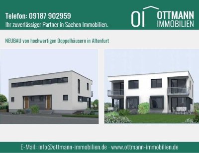 NEUBAU von modernen und hochwertigen Doppelhäusern in Altenfurt