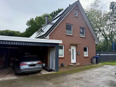 Preiswertes 4,5-Zimmer-Einfamilienhaus mit EBK und Außenpool in Hagen im Bremischen Wulsbüttel