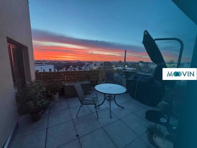PROJEKT BERGQUARTIER: Sonnige 4-Zimmer-Wohnung mit Dachterrasse in Magdeburg