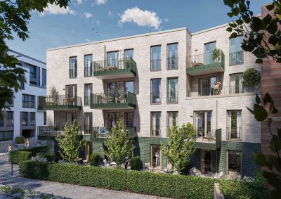 Neubau für Kapitalanleger und Eigennutzer - charmante Singlewohnung im EG (courtagefrei)