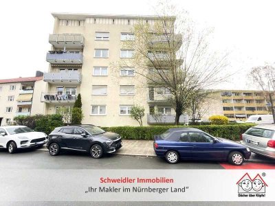 Kapitalanlage! Sehr gut vermietete 3-Zimmer-Wohnung mit Balkon in Nürnberg-Langwasser