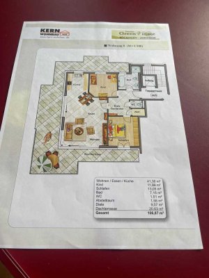 Neuwertige Penthouse-Wohnung mit drei Zimmern sowie Balkon und EBK in heilbronn