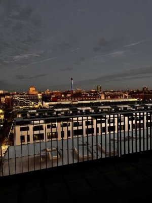 Stilvolle 1-Raum-Loft-Wohnung mit gehobener Innenausstattung mit Einbauküche in Bremen
