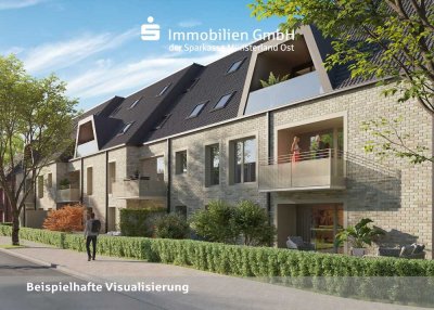 Die Lukarnen – das Emshaus. So wohnt Münster morgen.