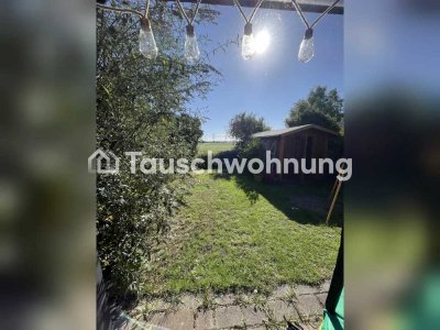 Tauschwohnung: Biete Reihenhaus mit Garten - Wohnung gesucht