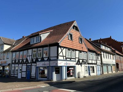 Gemütliche Dachgeschosswohnung in historischem Fachwerkhaus in Wolfenbüttel!