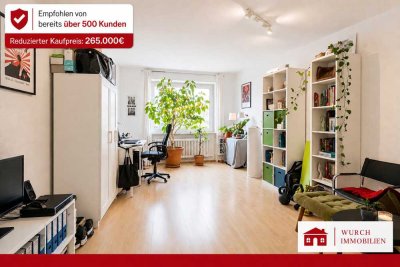 2-Zimmerwohnung in Bestlage – fußläufig zur Freiburger Innenstadt