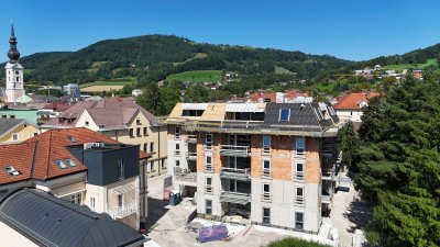 Penthouse Top 31 - Neubauprojekt "STADTHAUS D2" Kirchdorf - Rohbau fertig