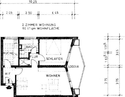 Schöne und gepflegte 2-Zimmer-Wohnung mit gehobener Innenausstattung mit Balkon in Hagen