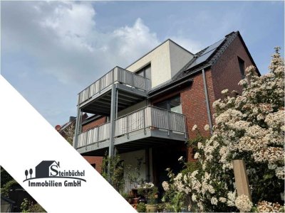 Stilvolle Maisonettewohnung mit 6 Zimmern, Balkon & Dachterrasse in sehr gefragter Lage von Telgte!