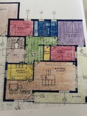 Ansprechende 4-Zimmer-EG-Wohnung mit Balkon und EBK in Waldkirchen
