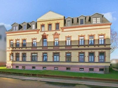 Denkmalschutz: Stilvolle, vermietete 2‑Zimmer‑Wohnung mit Altbaucharme in grüner Chemnitzer Lage