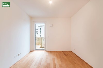 Provisionsfreie 3-Zimmer perfekt aufgeteilt mit Balkon - „Hirschfeld – Naturnah wohnen“ – Niedrig-Energie-Standard-Neubau