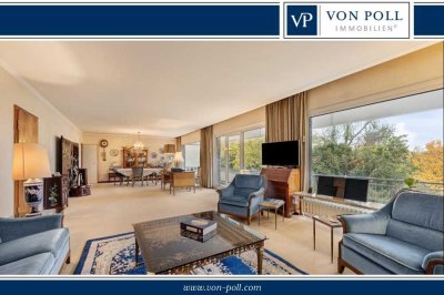 Großzügige Penthouse-Wohnung mit großem Balkon und eigenem Gartenteil