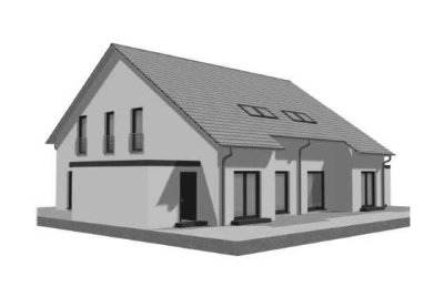Doppelhaus auf 790 m² Grundstück in Herne, auch hälftig zu erwerben