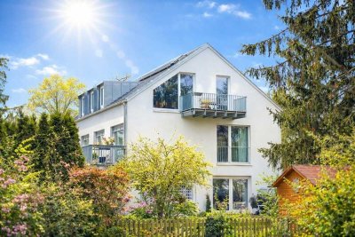 Neue 4-Zi.-Maisonette-Whg. mit eigenem Südwest-Garten absolut direkt am Aussiger Park sowie der U2