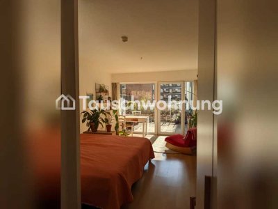Tauschwohnung: 1-Zimmer Wohnung mit großer Terrasse