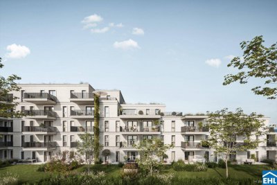Schwechat zentral gedacht