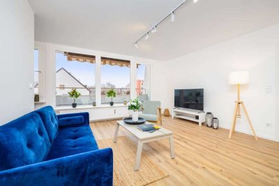 Frisch sanierte & schön geschnittene 2,5-ZKB mit 2 Balkonen & TG-Stellplatz - Provisionsfrei