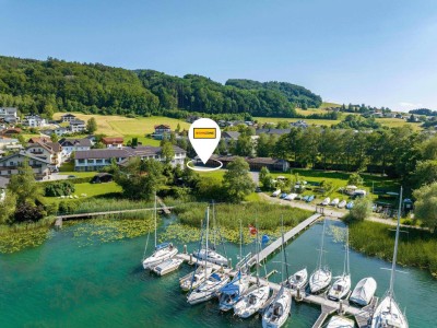 Moderne 2-Zimmer-Wohnung in Mattsee: Erstbezug mit Balkon und Seezugang
