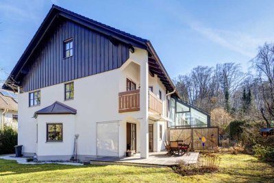Doppelhaushälfte mit sonnigem Garten in ruhiger Umgebung