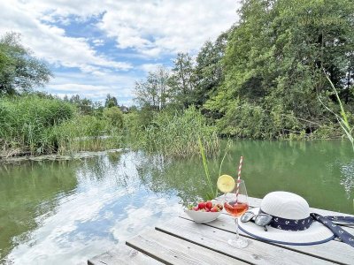 Erholung pur: Anwesen mit Bootshaus Nähe Ossiach