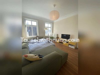 Tauschwohnung: Schöne Altbauwohnung in St. Georg zum Tausch gehen kleinere
